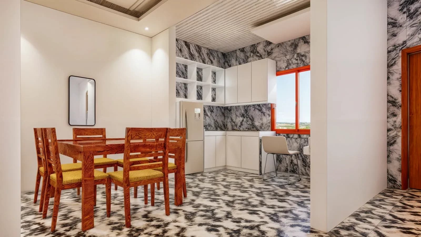 Appartement F3A de l’Immeubles R+5 à SANGALKAM (TF 7350/R)