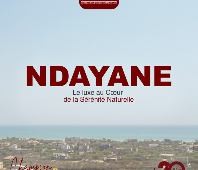 🌟 Bâtissez Votre Avenir à Ndayane ! 🏡